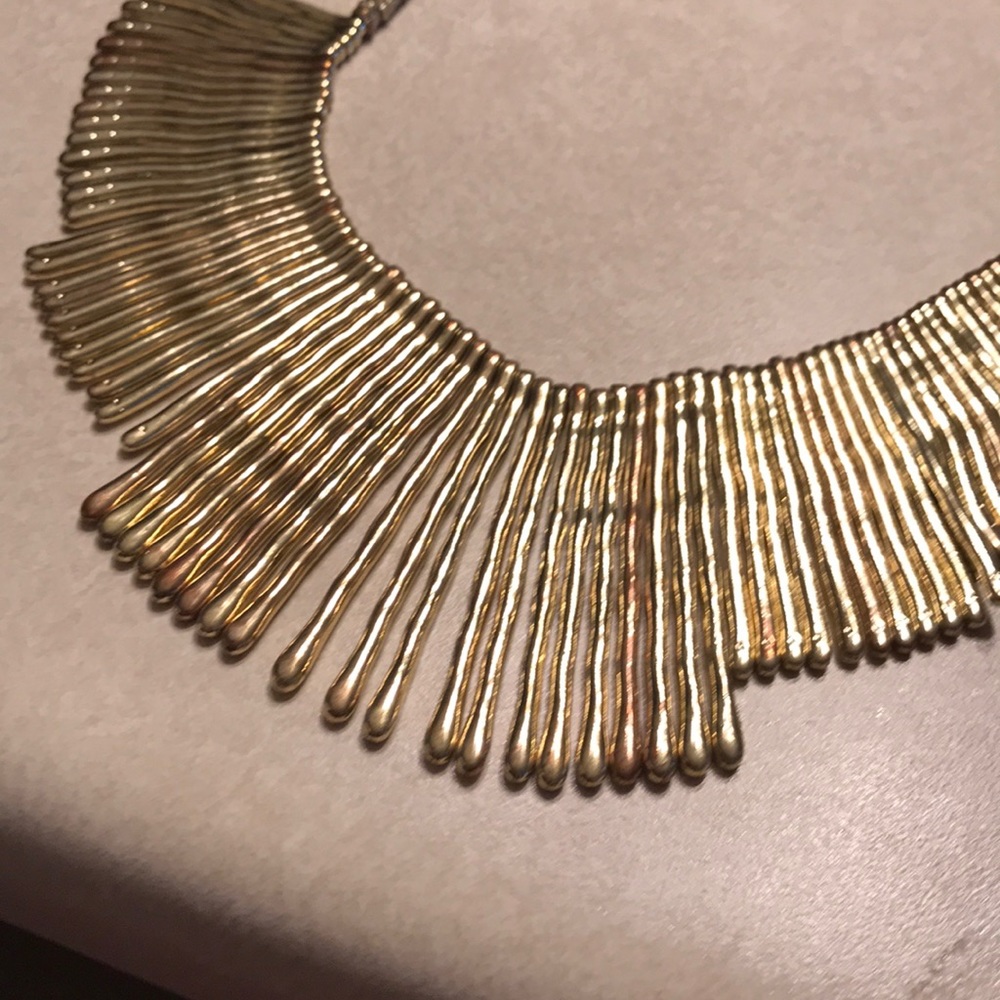 Statement Piece Gold Necklace - image 2